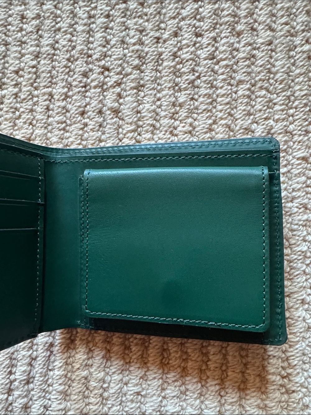 Bape Camouflage Bi-Fold Wallet - Green, Black, Cream - Picture 5 of 8